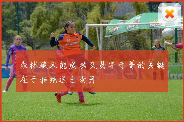 森林狼未能成功交易字母哥的关键在于拒绝送出麦丹